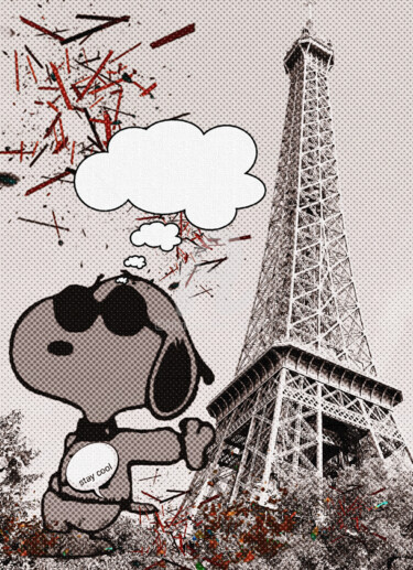 Snoppy meets Paris